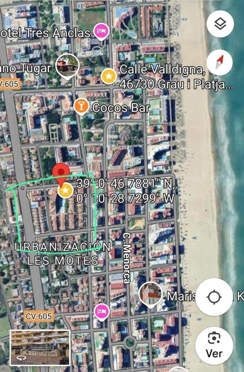 דירות Playa de Gandia Playa Gandia, Iris, Piscina Aa Y Wifi מראה חיצוני תמונה